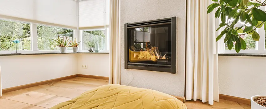 Residential Fireplace Ceramic Glass Installation in Lindenhurst, NY