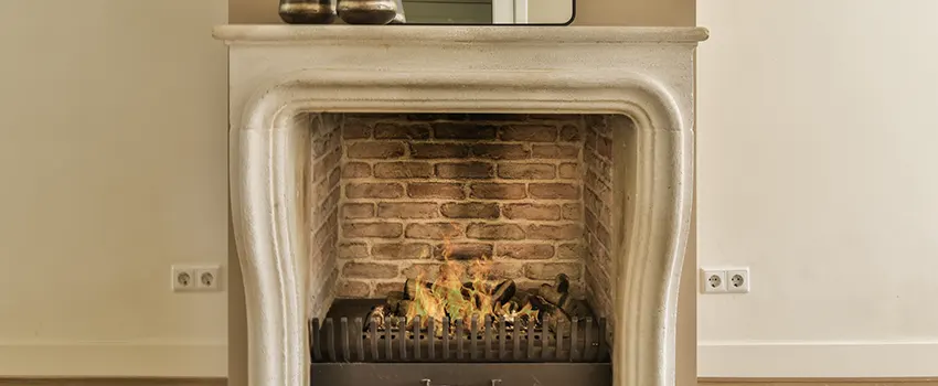 Vintage-style Fireplace Redesign in Lindenhurst, New York