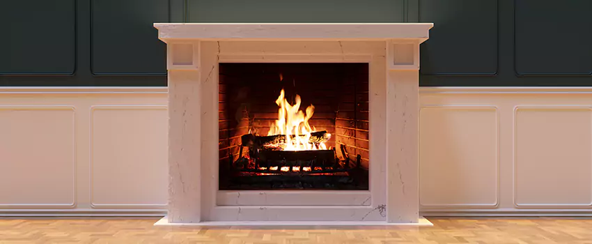 Open Flame Wood-Burning Fireplace Installation Services in Lindenhurst, New York