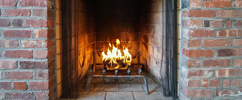 Repairing Damaged Fireplace Tiles in Lindenhurst, New York