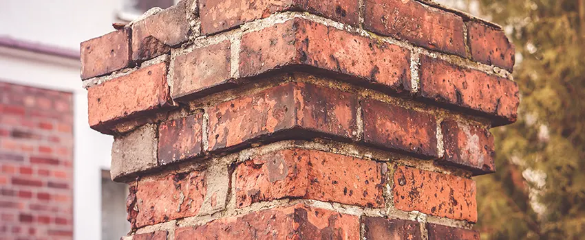 Cracked Chimney Bricks Repair Cost in Lindenhurst, New York